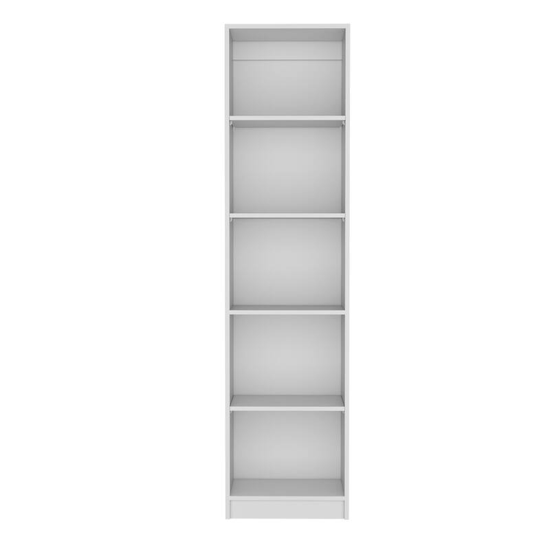 TUHOME Home Multi-Tier Slim Bookcase