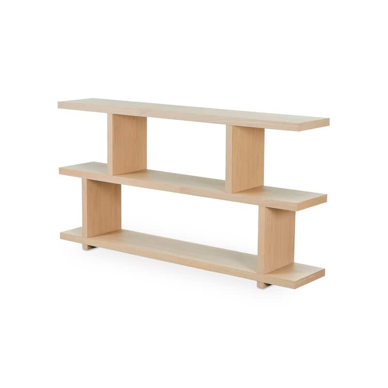 Aurelle Home Open Style Wood Storage Bookcase