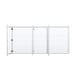 preview thumbnail 48 of 53, 56''/64''W X 30''H Recessed Or Surface Wall Mount Bathroom Medicine Cabinet With Adjustable Glass Shelves