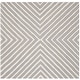 preview thumbnail 27 of 31, SAFAVIEH Handmade Cambridge Dellie Modern Moroccan Wool Rug 10' Square - Silver/Ivory - Square