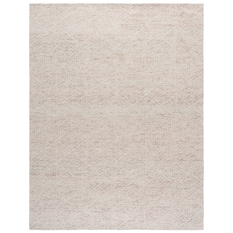 SAFAVIEH Handmade Pine Gulengul Wool Rug - 8' x 10' - Grey/Brown