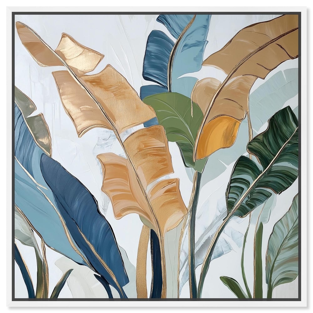 Paradise Fronds I Canvas by Art Remedy