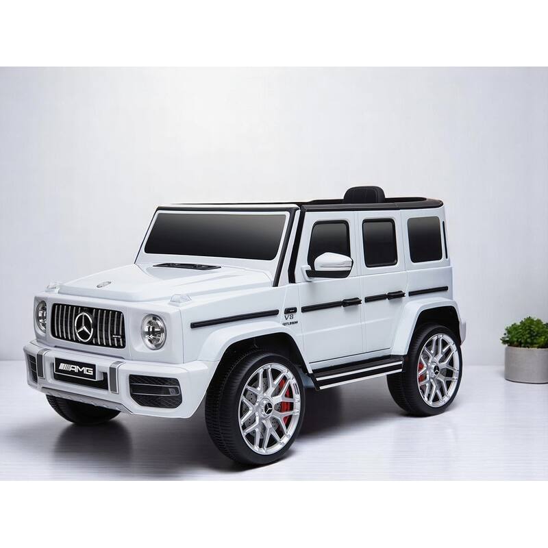 Licensed Mercedes-AMG G63 Ride On Car,12V Electric Car with Remote Control,LED Lights,MP3 Player,children car Motorized Vehicles