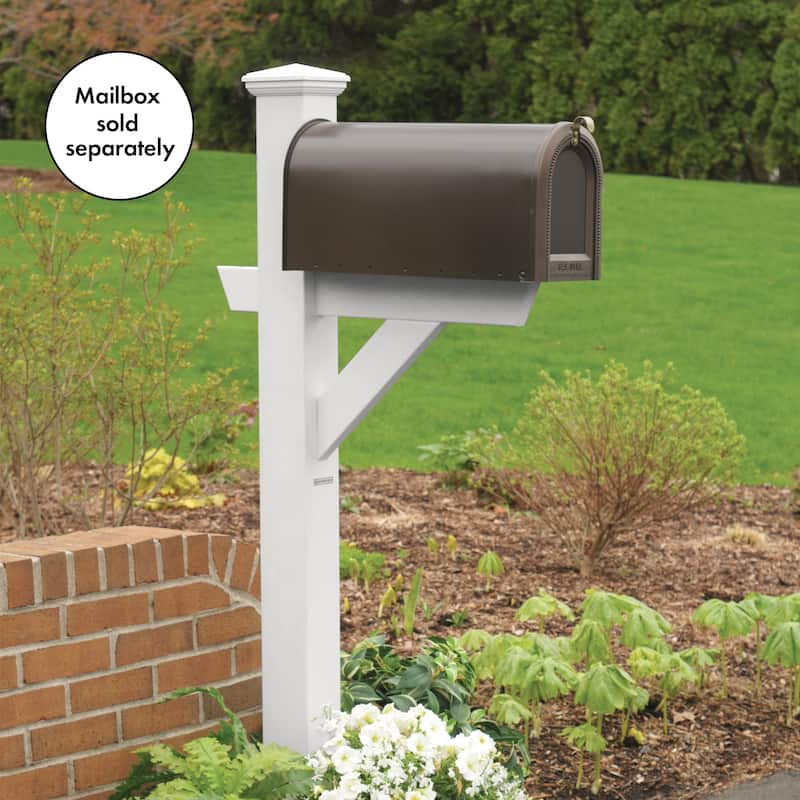 HIGHWOOD Eco-friendly Hazleton Mailbox Post