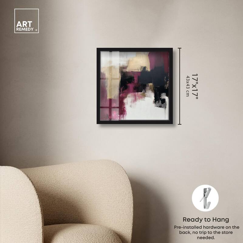 Golden Dusk I Shadowbox by Art Remedy