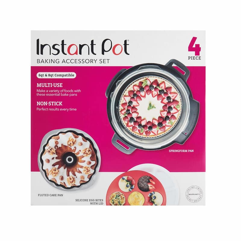 Instant Pot Official 4 Piece Baking Accessory Set