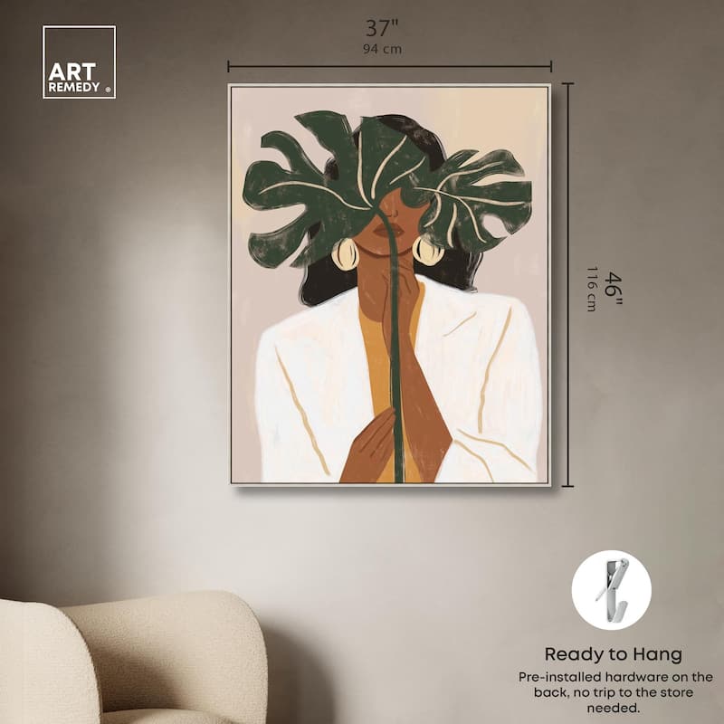 Leiva I Canvas by Art Remedy