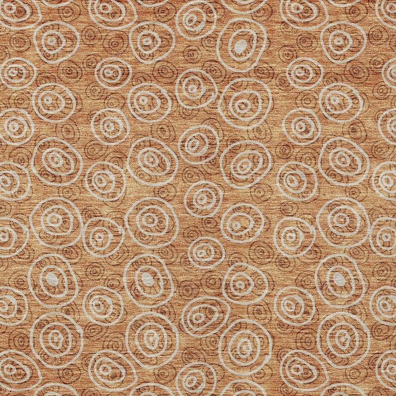 HomeRoots Geometric Transitional Rectangle Outdoor Rug