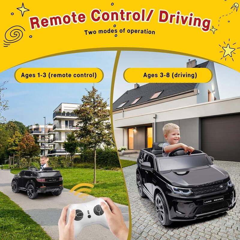 Ride on Car for Kids 12V Electric Vehicles Licensed Land Rover