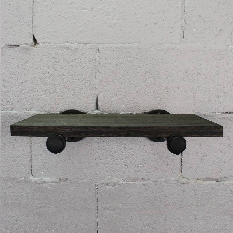 Somerville Farmhouse Industrial Wall Shelf