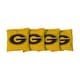 preview thumbnail 1 of 1, Grambling State University Tigers Yellow Cornhole Bags All-Weather Resin Filled