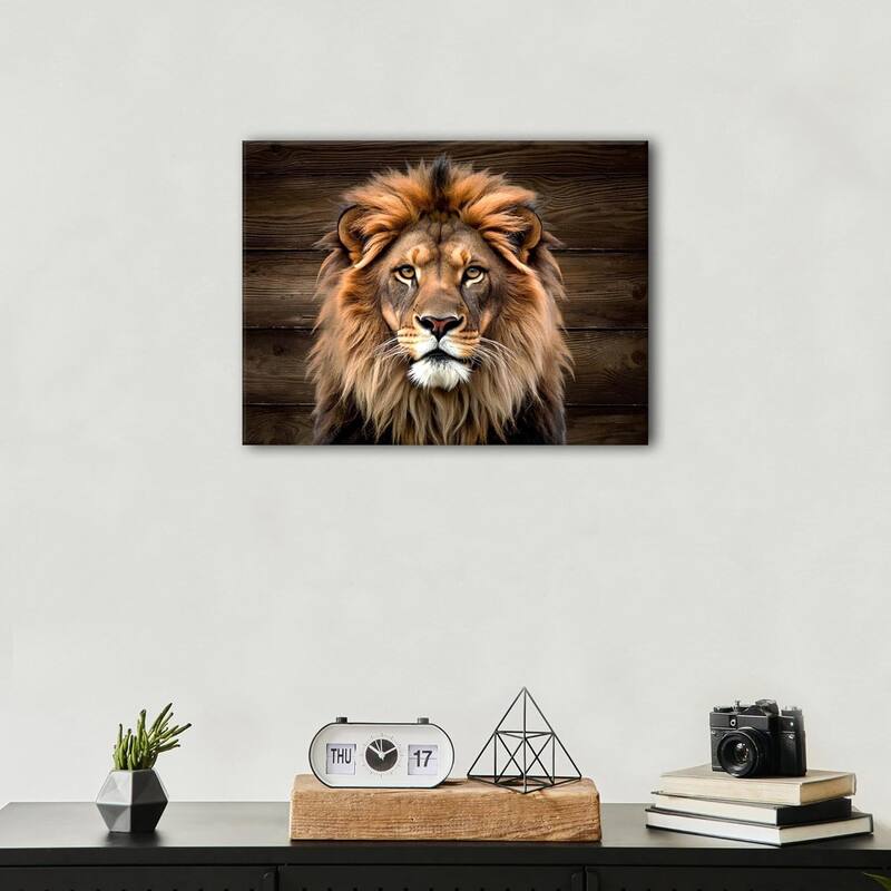 Lion Pictures Wall Decor Wildlife Canvas Prints Animal