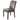 Harp & Finial Capp Gray Velvet Dining Chair