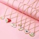 preview thumbnail 5 of 3, 14 Pcs Valentine's Day Cute Necklaces for Teen Girls, Featuring Love Heart Shapes, Unicorns, and Rainbows, with 10 Unique Design