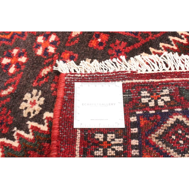 ECARPETGALLERY Hand-knotted Anadol Red Wool Rug - 4'6 x 6'11