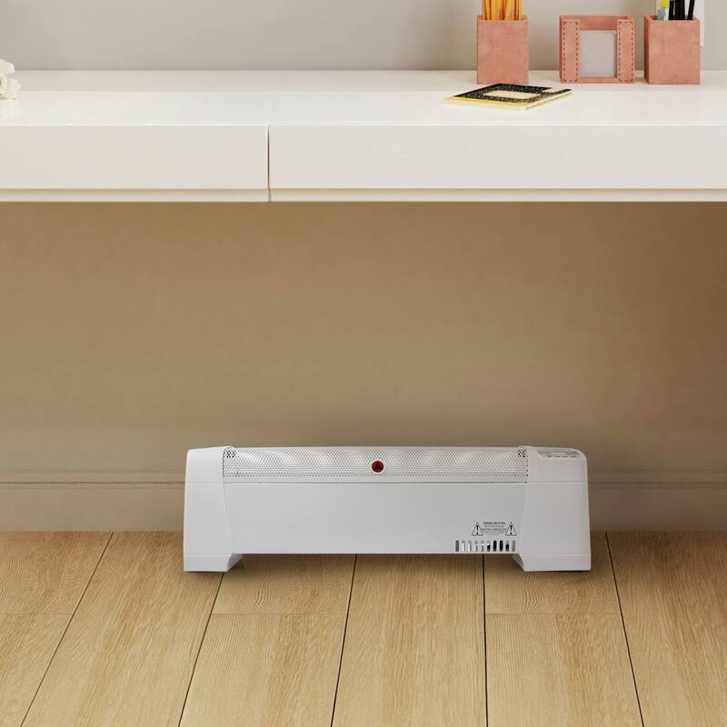 30" Electric Baseboard Convection Heater with Digital Display Temperature Control