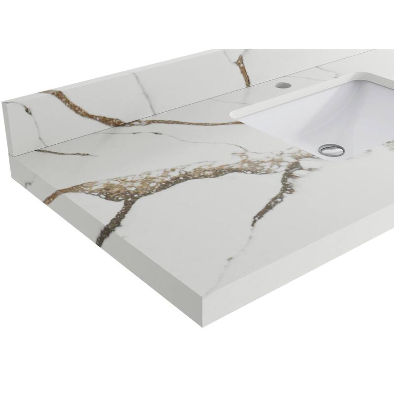 Willow Collections 30 in. W x 22 in. D Aberdeen Single Sink Bathroom Vanity with Countertop