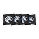 preview thumbnail 1 of 1, Fayetteville State Cornhole Bags Black All-Weather Resin Filled