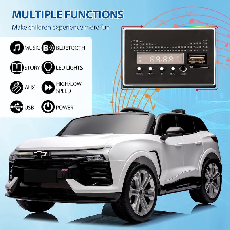 24V 2-Seater SUV Licensed Chevrolet Blazer Ride On Car Toy
