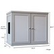 preview thumbnail 14 of 18, The Refined Feline's Enclosed Litter Box Wooden End Table