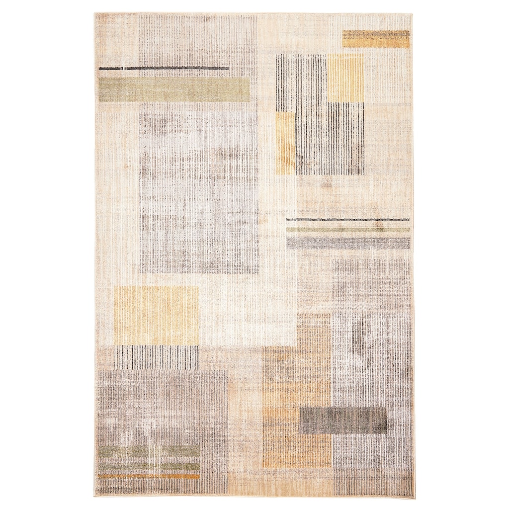 Terra by Obeetee Sahara Boxes Multi Rug