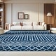 preview thumbnail 5 of 18, SAFAVIEH Tulum Lelya Moroccan Boho Tribal Rug - Ivory/Grey - 5' Round
