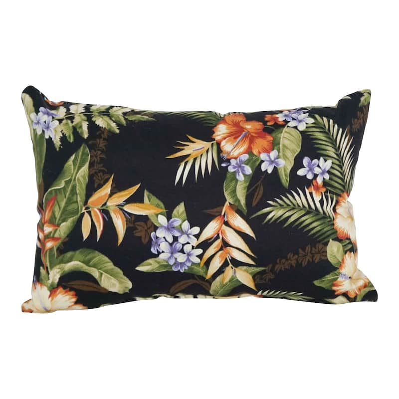 19-inch by 11-inch Outdoor Throw Pillows (Set of 2, Multiple Patterns) - 19 x 11