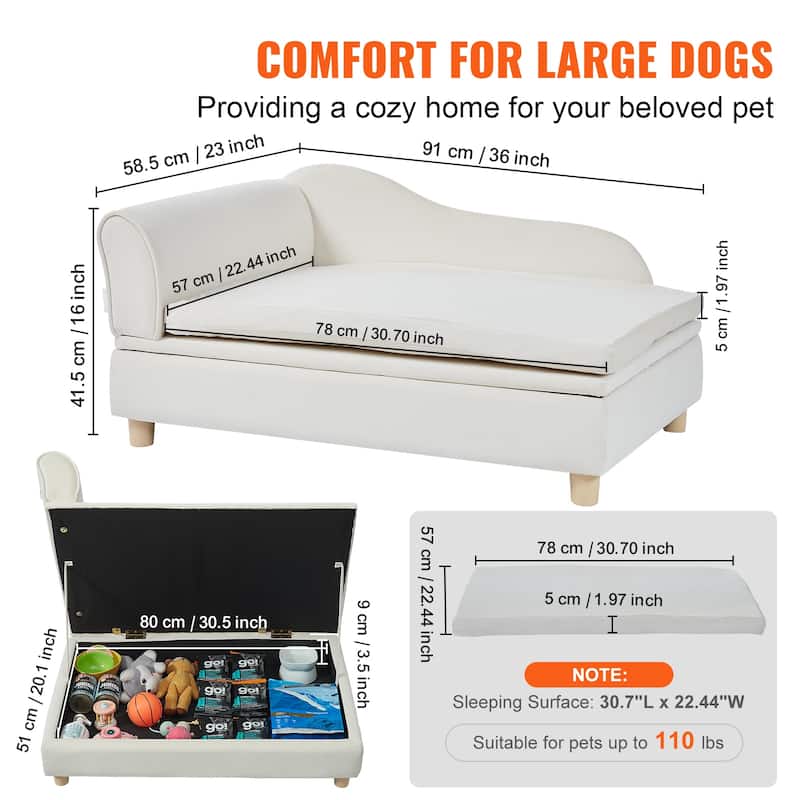 Pet Sofa Soft Velvety Dog Sofa Bed Cat Sofa