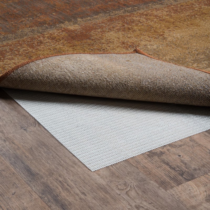 Vista Home Sure Hold White PVC-Coated Knit Polyester Rug Pad - Off-White - 1'10" x 11'8"