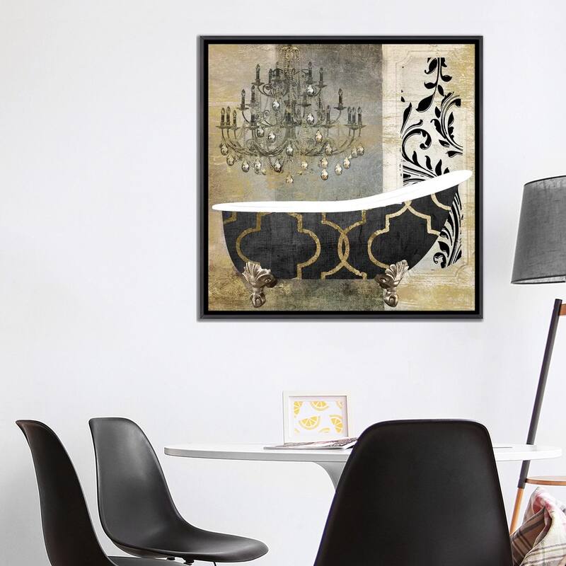 iCanvas "Paris Bath II" by Color Bakery Framed