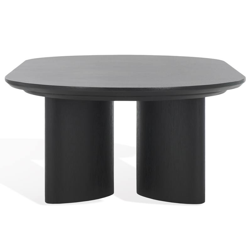 SAFAVIEH Couture Barnard Oval Wood Coffee Table - 56"W x 30"D x 15"H