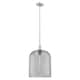 Option Light Smoke Shade / Brushed Satin Nickel