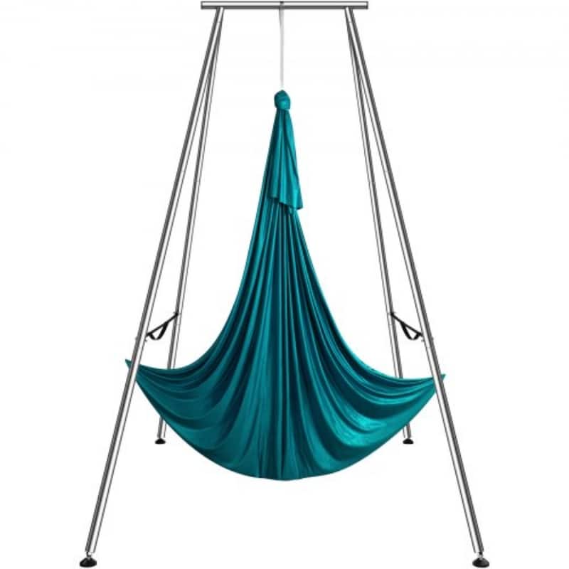 Aerial Yoga Frame with Hammock, 9.67ft Stand for Indoor Outdoor Use