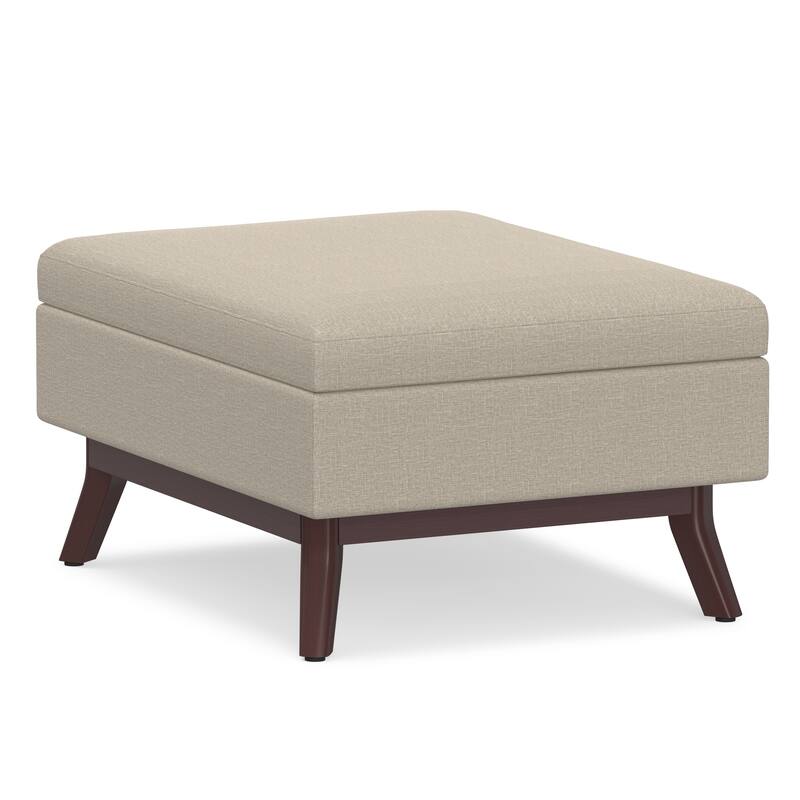Wyndenhall Ethan Mid-century Modern Rectangular Table Ottoman