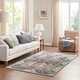 preview thumbnail 32 of 42, Durable Bedside Rug, Pet-Friendly Scratch-Resistant Carpet, Study Chair Soundproof Rug Blue Cream - 7'11'' x 10' - Rectangle