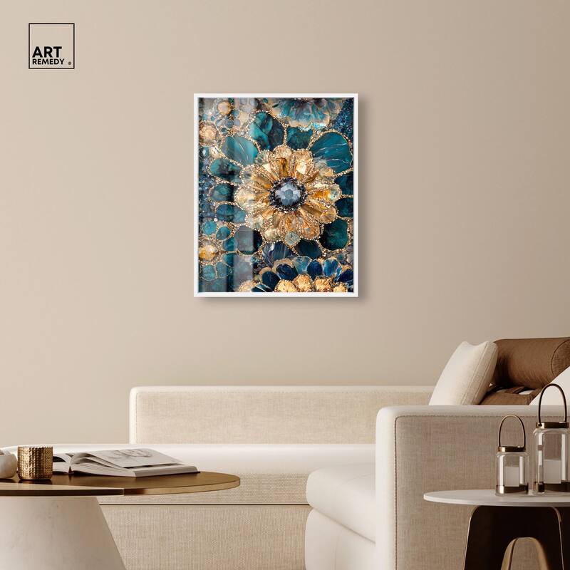 Opulent Geode IV Shadowbox by Art Remedy