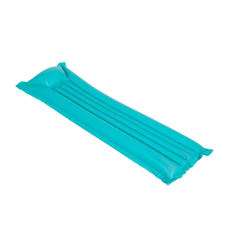 Inflatable Swimming Pool Raft Float - 72" - Teal Blue