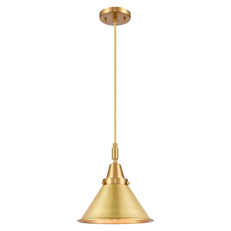 Innovations Lighting 447-1P-M10-SG Briarcliff 10" Wide Mini Pendant