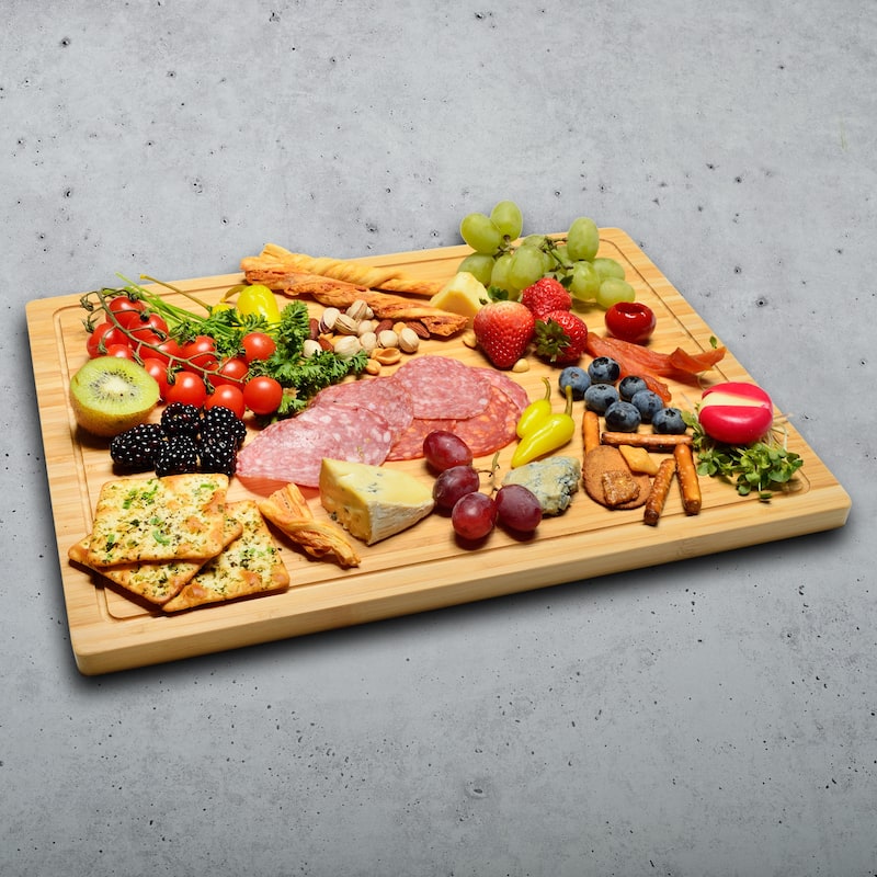 Picnic at Ascot - Bamboo Cutting, Charcuterie Board