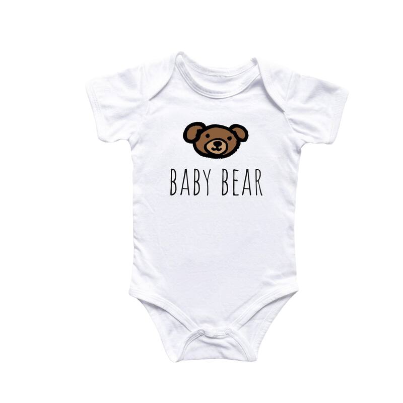 Coffee Bean - Baby Boy Girl Clothes Infant Bodysuit Funny Cute Newborn - White - 6-9M