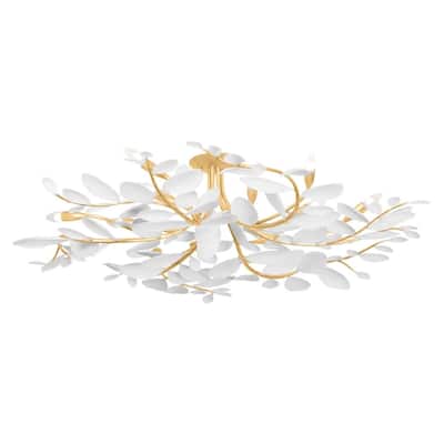 Hudson Valley Lighting 2248 Marabec 12 Light 48" Wide Semi-flush