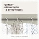 preview thumbnail 19 of 20, INK+IVY Imani Cotton Printed Shower Curtain with Chenille