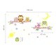 preview thumbnail 3 of 3, Walplus Glow in Dark Moon Stars Owl Tree Wall Sticker Nursery Decor