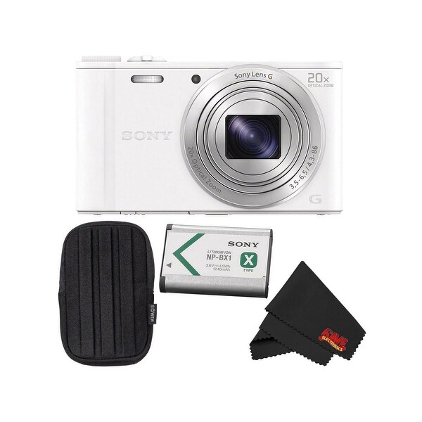 Shop Sony Cyber Shot Dsc Wx350 Point Shoot Digital Camera Bundle Overstock 22334045