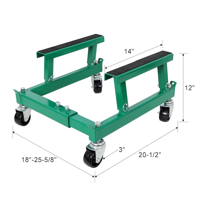 ATV Motorcycle Engine Cradle Dolly 1500lbs