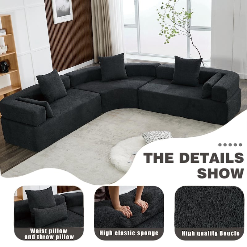Oversized Combination Sofa,Curved Sofa