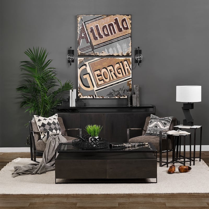 Atlanta (40 x 30) Canvas Art Print