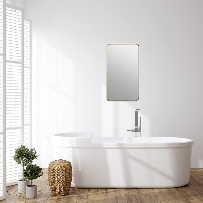Altair Nettuno Bathroom/Vanity Aluminum Framed Wall Mirror