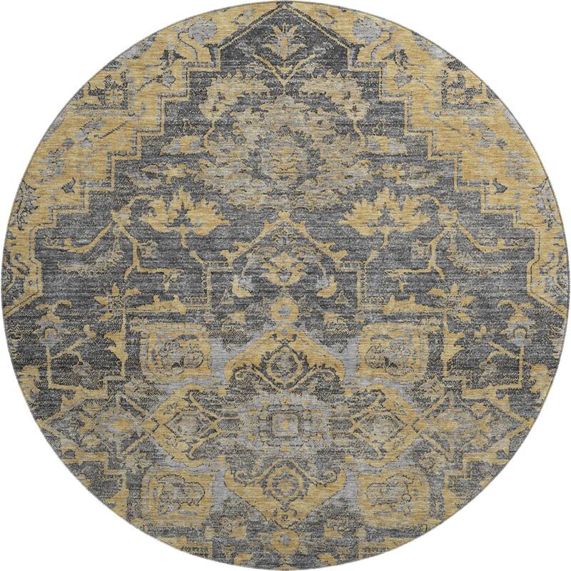 Premium Washable Super Soft Traditional Heriz Mayfield Rug