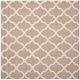 preview thumbnail 92 of 200, SAFAVIEH Handmade Cambridge Luisa Moroccan Trellis Wool Rug 8' Square - Beige/Ivory - Square